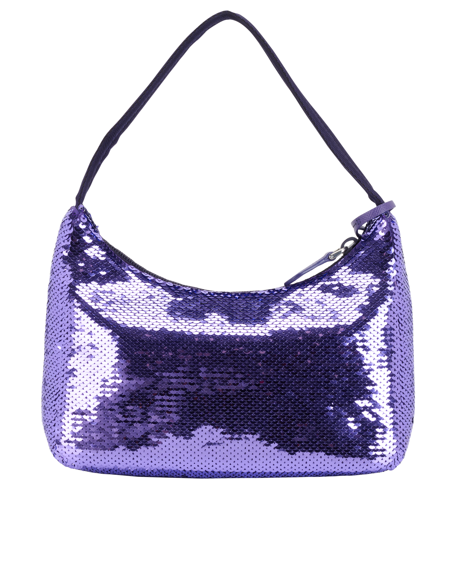 Sequined Re-Edition 2000, &pound;750, Handbags, Purple, Nylon, Back view
